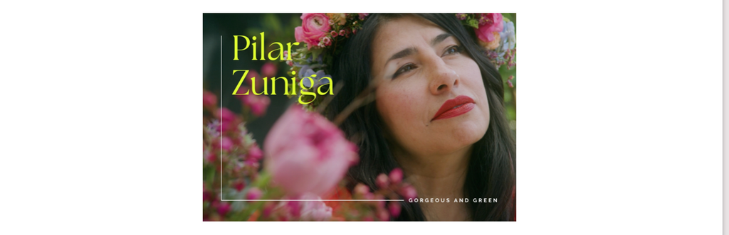 Pilar Zuniga is a Mayesh Sustainable Design Star!